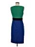AB Studio Color Block Blue Cocktail Dress Size 8 - photo 2