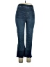 SPANX Chevron-herringbone Blue Jeans Size XL - photo 1