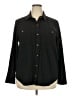 Faherty Tweed Black Long Sleeve Blouse Size XXL - photo 1