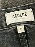 AGOLDE 100% Cotton Black Jeans Size 24 waist - photo 7