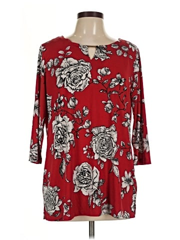 IMAN 3/4 Sleeve Blouse (view 1)