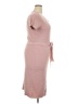 Torrid 100% Polyester Pink Casual Dress Size 2X Plus (2) - photo 4