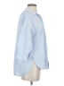 Buki Blue 3/4 Sleeve Button-Down Shirt Size S - photo 4