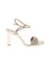 Badgley Mischka Silver Sandals Size 7 1/2 - photo 1