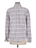 Weatherproof Stripes Gray Long Sleeve Blouse Size M - photo 2