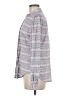 Weatherproof Stripes Gray Long Sleeve Blouse Size M - photo 5