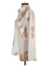 Unbranded Print Ivory Long Sleeve Blouse Size S - photo 5