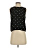 T Tahari 100% Polyester Black Sleeveless Blouse Size S - photo 1