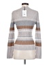 Theory Stripes Gray Pullover Sweater Size S - photo 2
