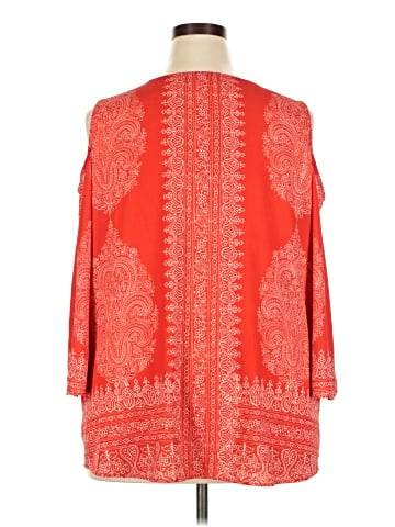 Cj Banks 3/4 Sleeve Blouse (view 2)