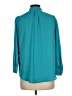 Moulinette Soeurs 100% Polyester Teal 3/4 Sleeve Blouse Size 10 - photo 2