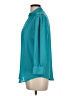 Moulinette Soeurs 100% Polyester Teal 3/4 Sleeve Blouse Size 10 - photo 5