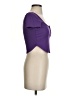 Shein Purple Short Sleeve Henley Size 4 - photo 4