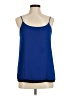 The Limited 100% Polyester Blue Sleeveless Blouse Size M - photo 1