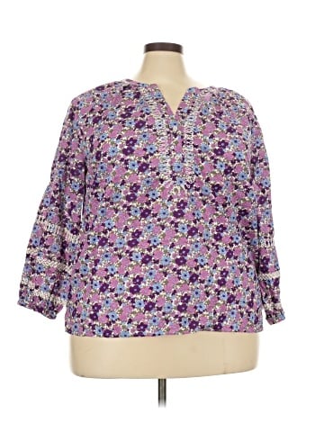 Talbots 3/4 Sleeve Blouse (view 1)