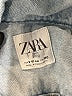 Zara Blue Denim Jacket Size 9 - 10 - photo 3