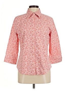 Eddie Bauer 3/4 Sleeve Button Down Shirt