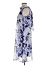 Eliza J 100% Polyester Print Blue Cocktail Dress Size 6 - photo 5