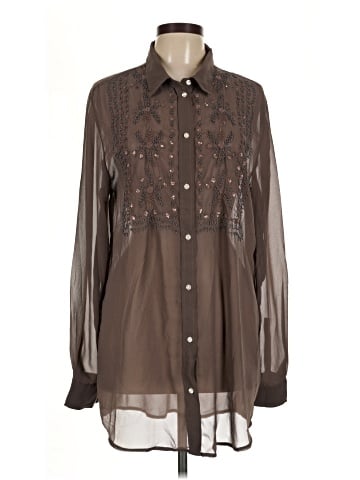 Gap Long Sleeve Blouse (view 1)