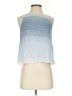 Unbranded 100% Linen Blue Tank Top Size S - photo 1