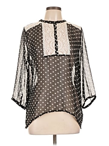 Rain 3/4 Sleeve Blouse (view 1)