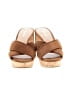 Veronica Beard 100% Leather Tan Wedges Size 7 - photo 2