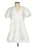 Zara White Casual Dress Size 2 - photo 1