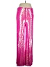 Akira 100% Polyester Pink Casual Pants Size XL - photo 1