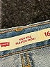 Levi's 100% Cotton Blue Skort Size 16 - photo 3