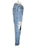 AGOLDE 100% Organic Cotton Graphic Blue Jeans Size 27 waist - photo 4