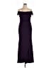 Xscape Solid Purple Cocktail Dress Size 14 - photo 1