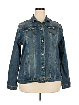 White Mark Denim Jacket (view 1)