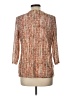Chico's 100% Nylon Orange 3/4 Sleeve Blouse Size Lg (2) - photo 2