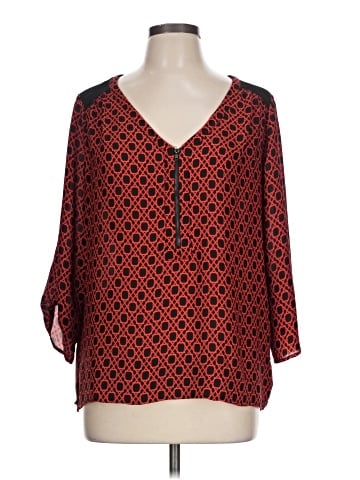 Pleione 3/4 Sleeve Blouse (view 1)