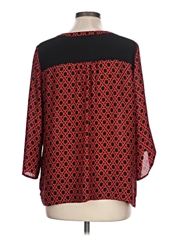 Pleione 3/4 Sleeve Blouse (view 2)