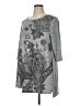 Catherines Damask Solid Gray Long Sleeve Top Size 0X - photo 5