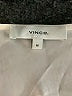 Vince. 100% Triacetate Ivory Long Sleeve Top Size M - photo 7