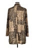 Catherines Animal Print Brown Long Sleeve Button-Down Shirt Size 1X - photo 2