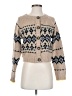 Magaschoni Argyle Tan Cardigan Size XS - photo 1
