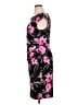 Kasper Print Black Cocktail Dress Size 16 - photo 5