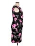 Kasper Print Black Cocktail Dress Size 16 - photo 4