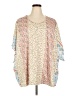 Unbranded Ivory 3/4 Sleeve T-Shirt Size XXXL - photo 1