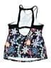 XXI Floral Black One Piece Swimsuit Size XXL - photo 2