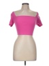 Pants Store Pink Short Sleeve Top Size M - photo 1