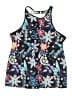 XXI Floral Black One Piece Swimsuit Size XXL - photo 1