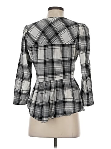 Veronica Beard 3/4 Sleeve Blouse (view 2)