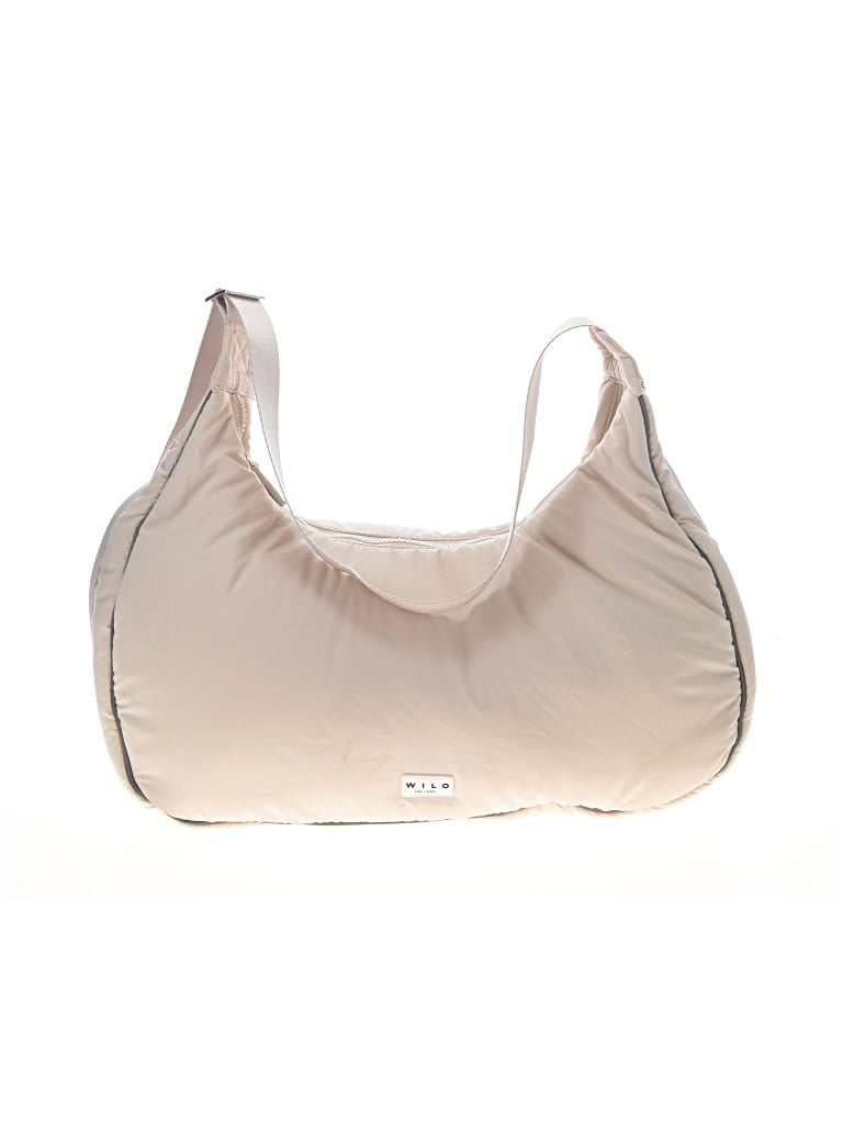 Pre-owned Wilo Hobo Bag In Ivory