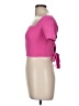 Pants Store Pink Short Sleeve Top Size M - photo 5