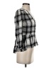 Veronica Beard Gray 3/4 Sleeve Blouse Size 4 - photo 4