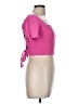 Pants Store Pink Short Sleeve Top Size M - photo 4